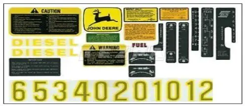 DECAL SET POWERSHIFT - TT 35102